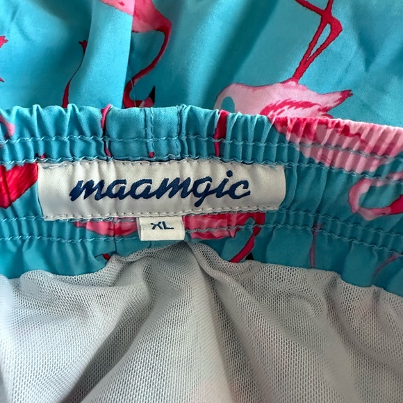 138 MaaMgic Men's Swim Trunks with Mesh Lining - Picture 5 of 7